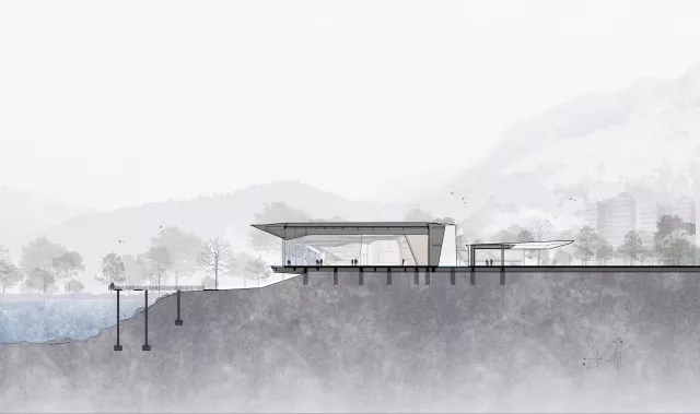 剖面图，拉斯维加斯9888修建设计