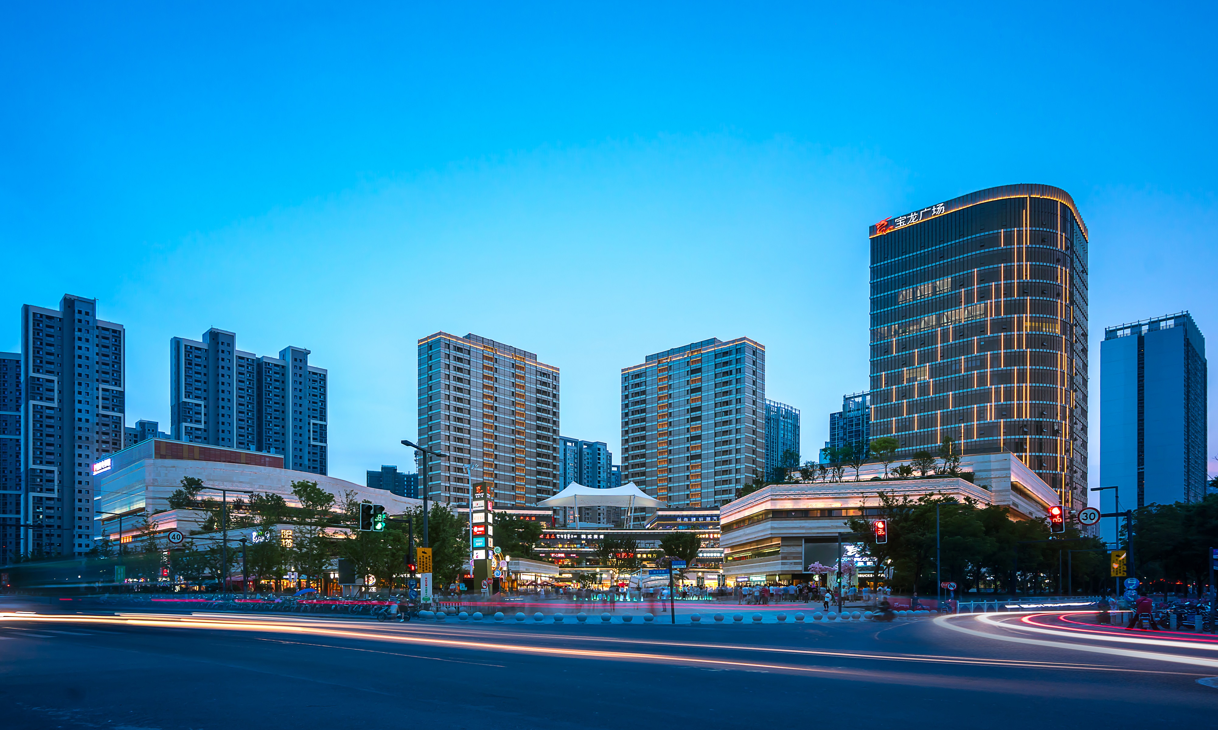 拉斯维加斯9888修建优异奖项目，上海嘉定宝龙都会广场